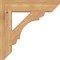 Ekena Millwork Olympic Slat Smooth Bracket, Western Red Cedar, 3 1/2"W x 18"D x 18"H BKT04X18X18OLY06SWR - alternate 2